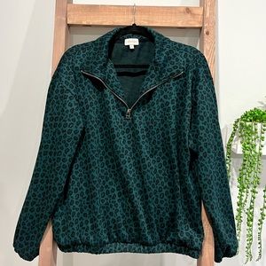 Brixton Derby 1/4 Zip in Atlantic Deep